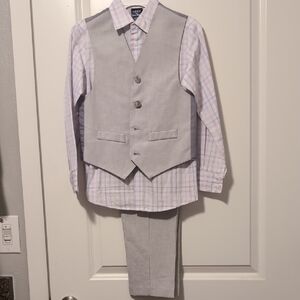 Boys Gray Suit Set